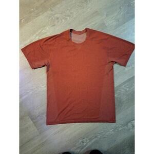Lululemon Metal Vent Tech Short Sleeve Rust Gamay Red Mens Large M